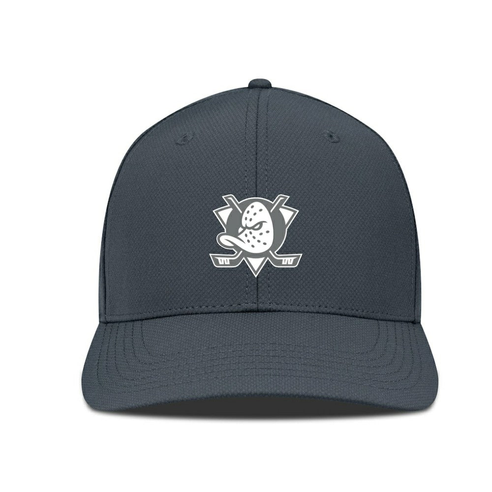 Anaheim Ducks Levelwear Rise Slate & Snow Structured Flex Hat - Charcoal - NHL