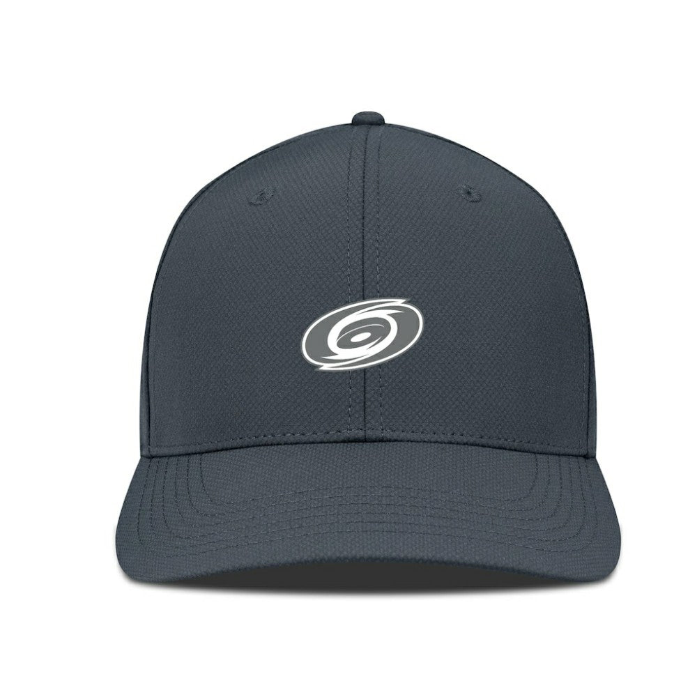 Carolina Hurricanes Levelwear Rise Slate & Snow Structured Flex Hat - Charcoal - NHL