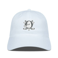 Anaheim Ducks Levelwear Matrix Slate & Snow Unstructured Adjustable Hat - White - NHL