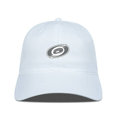 Carolina Hurricanes Levelwear Matrix Slate & Snow Unstructured Adjustable Hat - White - NHL