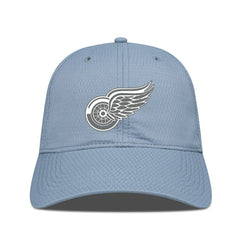 Detroit Red Wings Levelwear Matrix Slate & Snow Unstructured Adjustable Hat - Blue - NHL