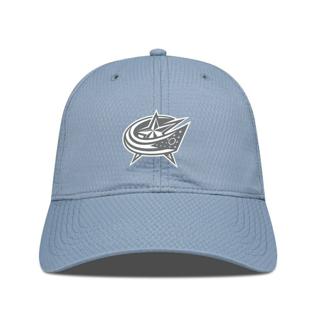 Columbus Blue Jackets Levelwear Matrix Slate & Snow Unstructured Adjustable Hat - Blue - NHL