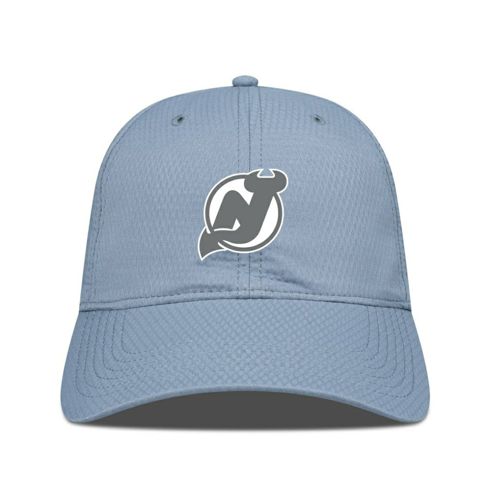 New Jersey Devils Levelwear Matrix Slate & Snow Unstructured Adjustable Hat - Blue - NHL