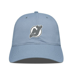 New Jersey Devils Levelwear Matrix Slate & Snow Unstructured Adjustable Hat - Blue - NHL