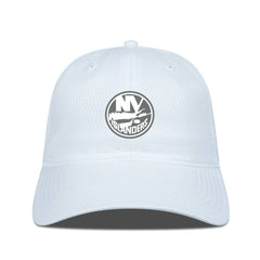 New York Islanders Levelwear Matrix Slate & Snow Unstructured Adjustable Hat - White - NHL