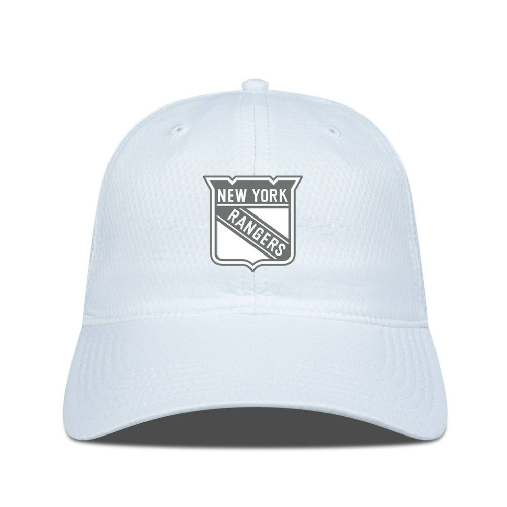 New York Rangers Levelwear Matrix Slate & Snow Unstructured Adjustable Hat - White - NHL