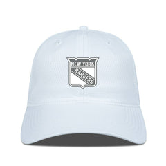 New York Rangers Levelwear Matrix Slate & Snow Unstructured Adjustable Hat - White - NHL