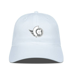 Ottawa Senators Levelwear Matrix Slate & Snow Unstructured Adjustable Hat - White - NHL