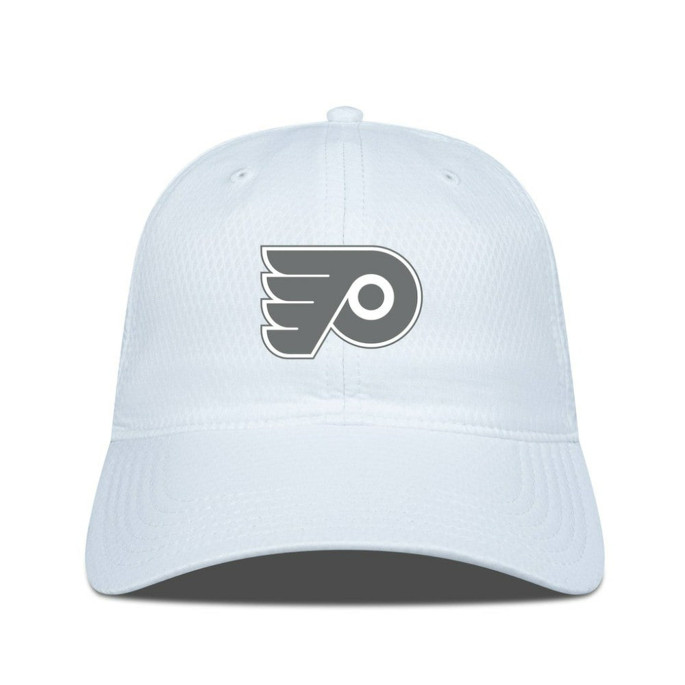 Philadelphia Flyers Levelwear Matrix Slate & Snow Unstructured Adjustable Hat - White - NHL