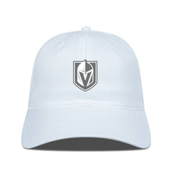 Vegas Golden Knights Levelwear Matrix Slate & Snow Unstructured Adjustable Hat - White - NHL