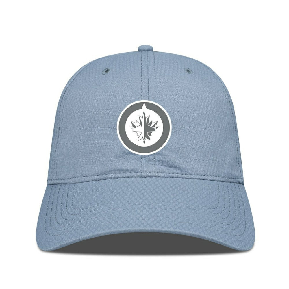 Winnipeg Jets Levelwear Matrix Slate & Snow Unstructured Adjustable Hat - Blue - NHL