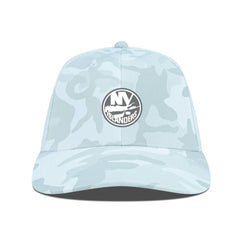 New York Islanders Levelwear Clash Slate & Snow Meshback Flex Hat - Camo - NHL