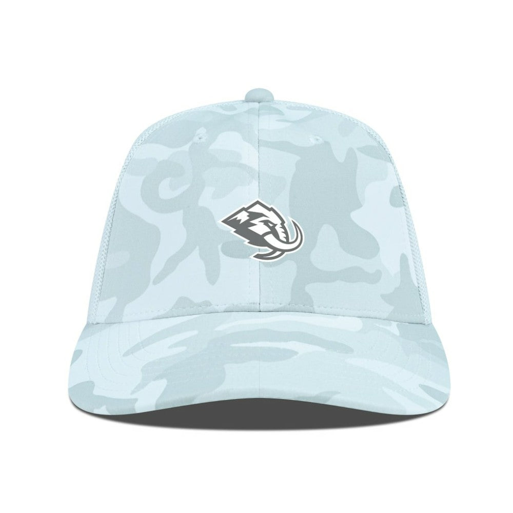 Utah Mammoth Levelwear Clash Slate & Snow Meshback Flex Hat - Camo - NHL