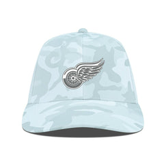 Detroit Red Wings Levelwear Clash Slate & Snow Meshback Flex Hat - Camo - NHL