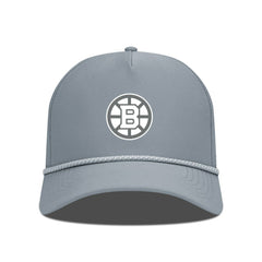 Boston Bruins Levelwear Gordon Slate & Snow Rope Adjustable Hat - Gray - NHL