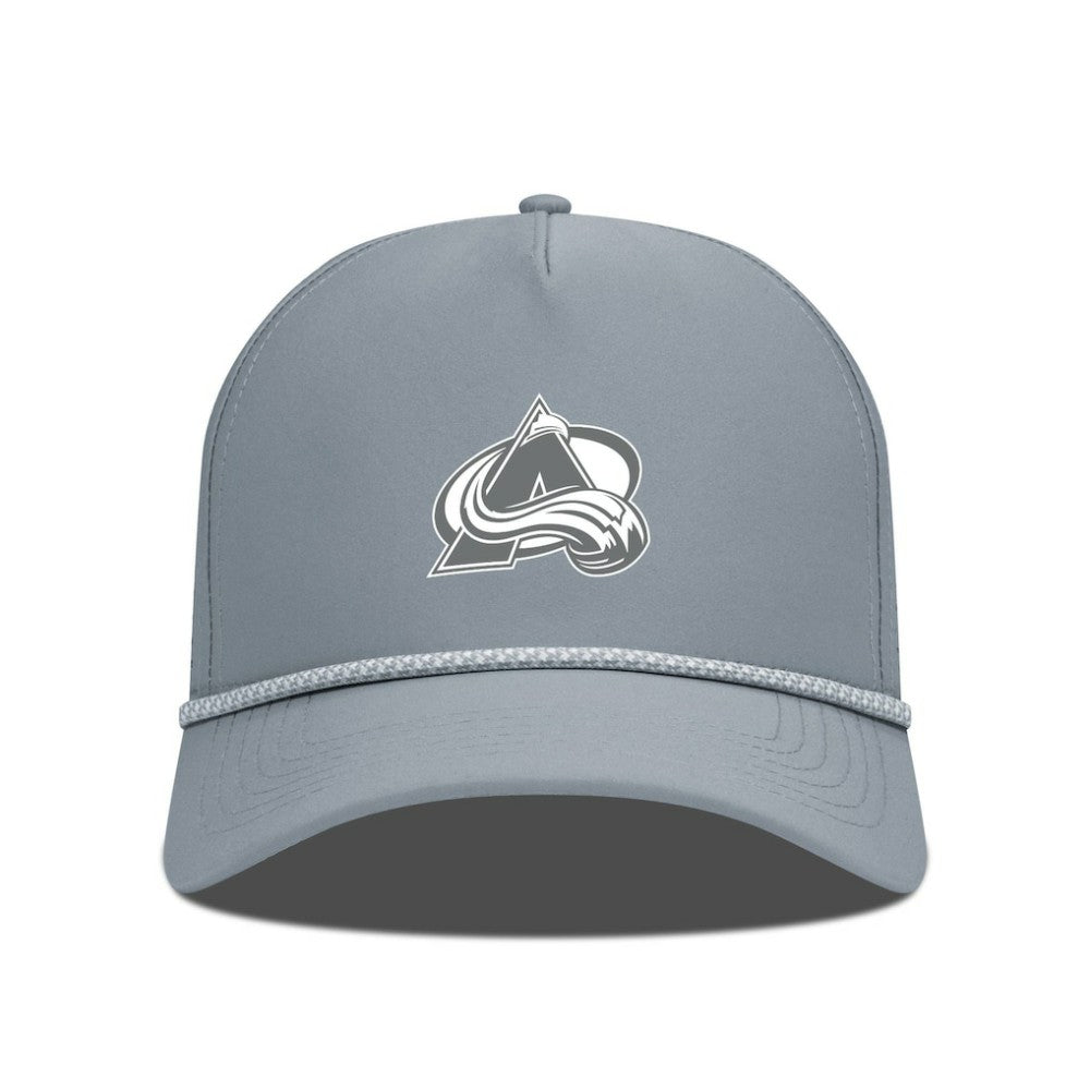 Colorado Avalanche Levelwear Gordon Slate & Snow Rope Adjustable Hat - Gray - NHL