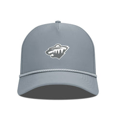 Minnesota Wild Levelwear Gordon Slate & Snow Rope Adjustable Hat - Gray - NHL