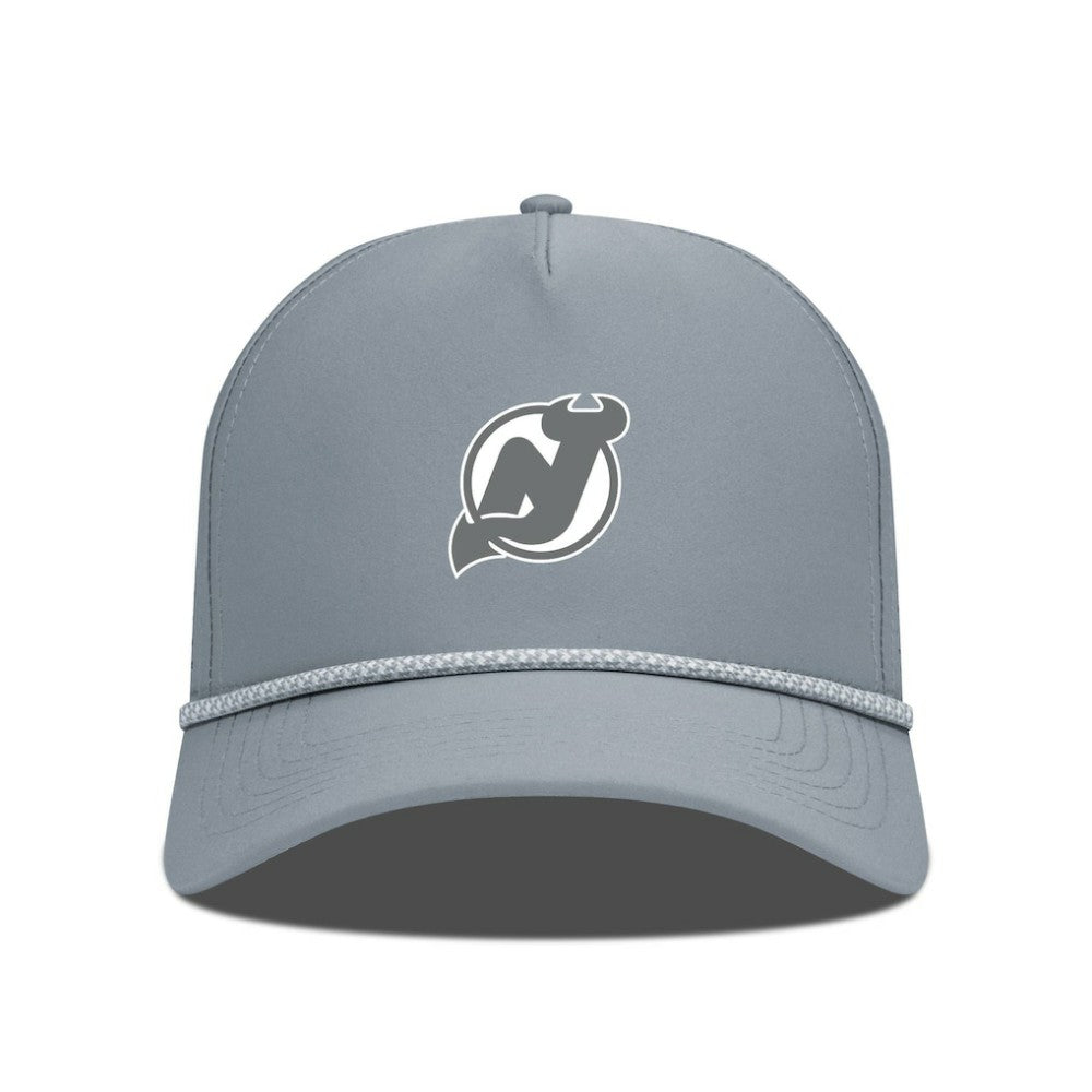 New Jersey Devils Levelwear Gordon Slate & Snow Rope Adjustable Hat - Gray - NHL