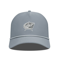 Columbus Blue Jackets Levelwear Gordon Slate & Snow Rope Adjustable Hat - Gray - NHL