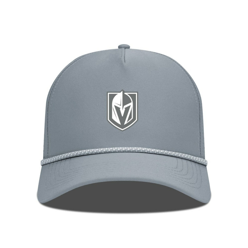 Vegas Golden Knights Levelwear Gordon Slate & Snow Rope Adjustable Hat - Gray - NHL