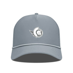 Ottawa Senators Levelwear Gordon Slate & Snow Rope Adjustable Hat - Gray - NHL