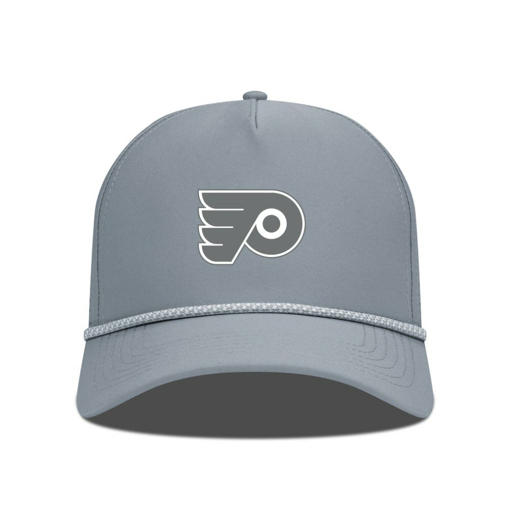 Philadelphia Flyers Levelwear Gordon Slate & Snow Rope Adjustable Hat - Gray - NHL