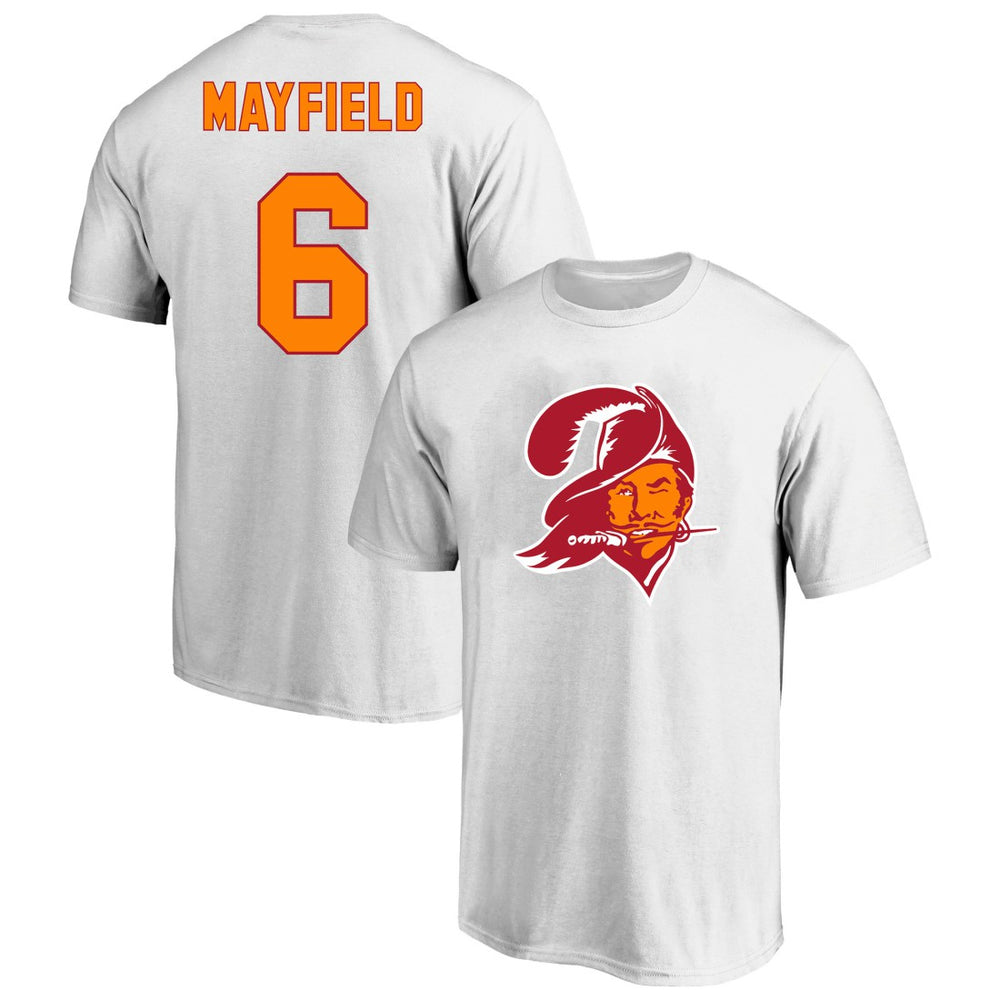 Baker Mayfield Tampa Bay Buccaneers Big & Tall Player Name & Number T-Shirt White | Fanatics