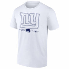 Cam Skattebo New York Giants Tonal Player Name & Number T-Shirt White | NFL