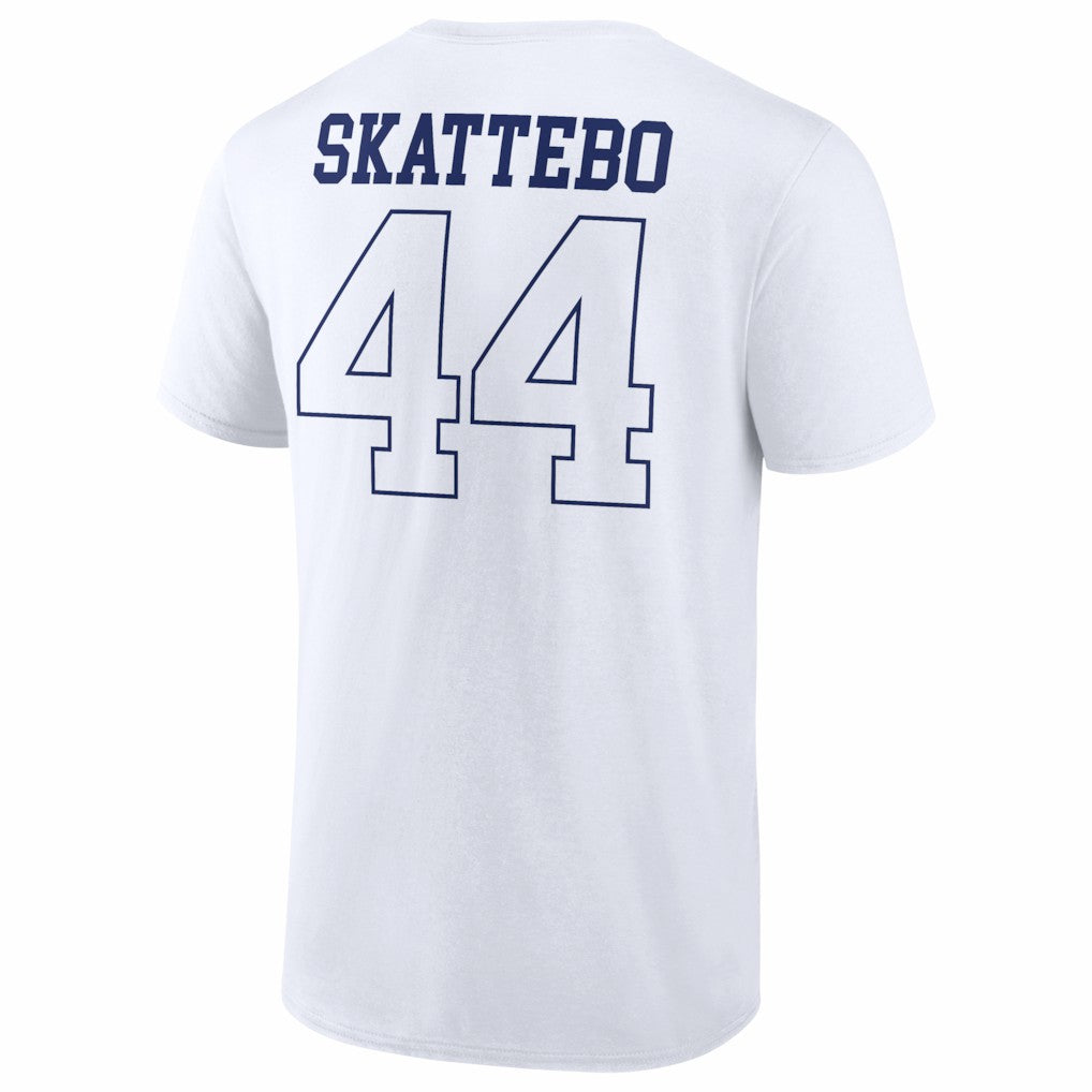 Cam Skattebo New York Giants Tonal Player Name & Number T-Shirt White | NFL