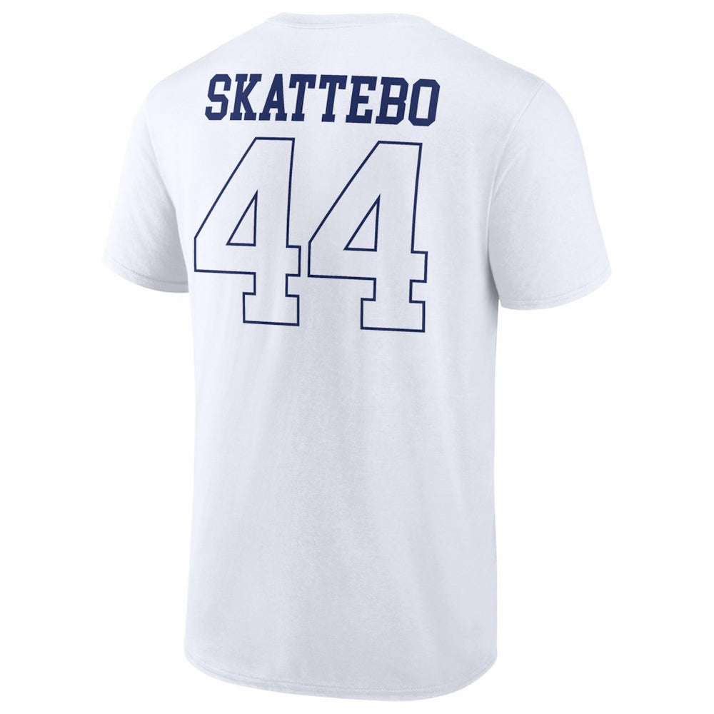 Cam Skattebo New York Giants Tonal Player Name & Number T-Shirt White | NFL