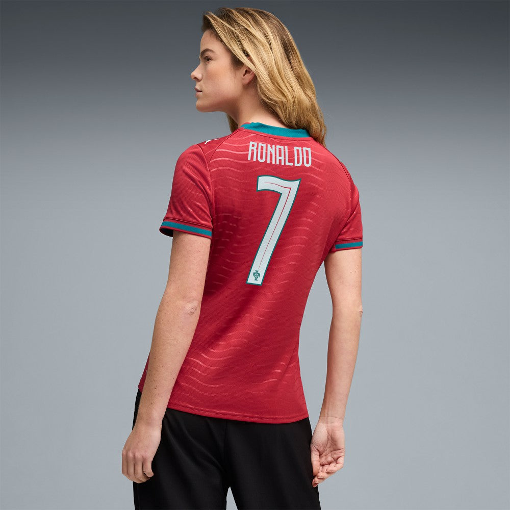 Cristiano Ronaldo Portugal National Team Women's 2026 Home Replica Jersey Red | Puma discount