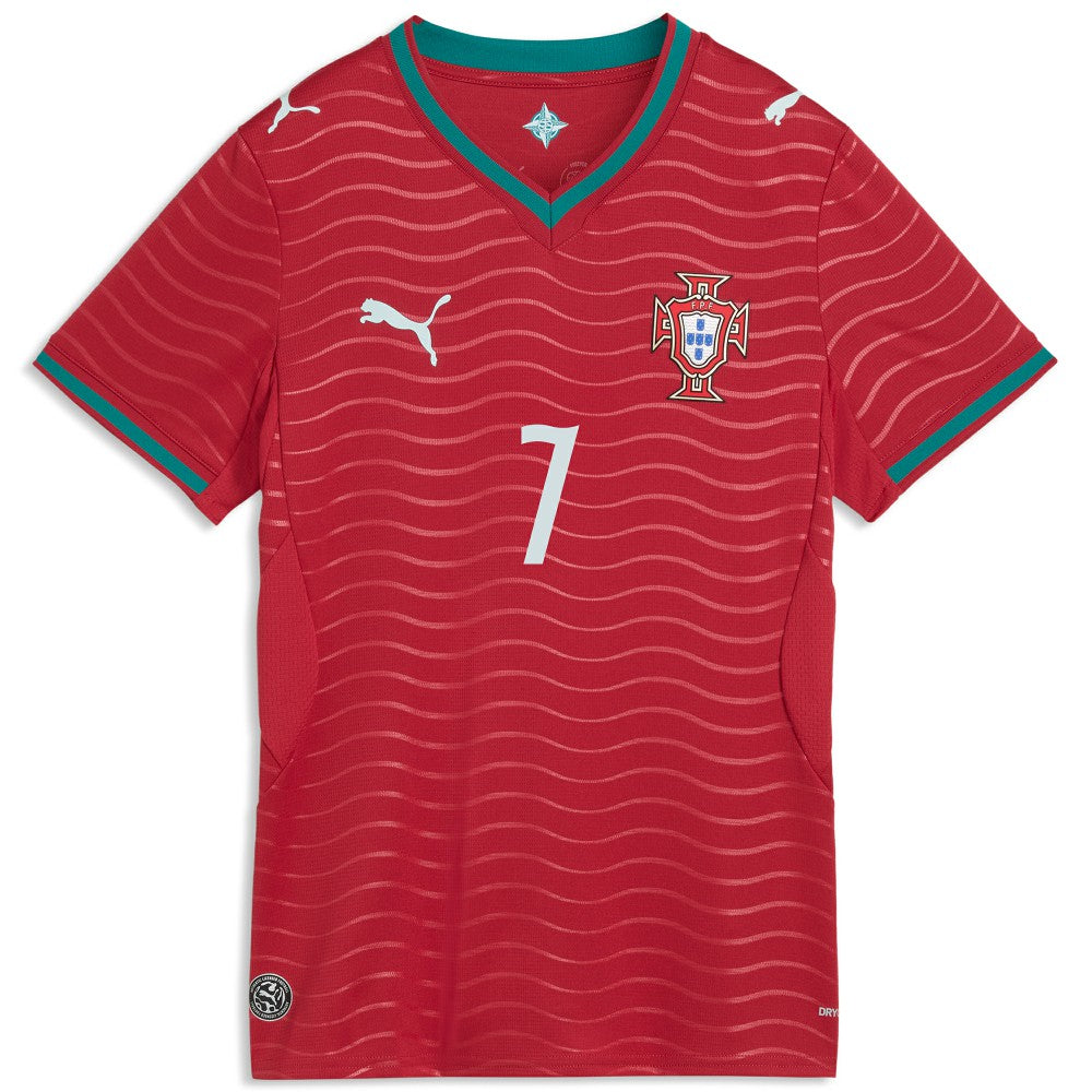 Cristiano Ronaldo Portugal National Team Women's 2026 Home Replica Jersey Red | Puma discount
