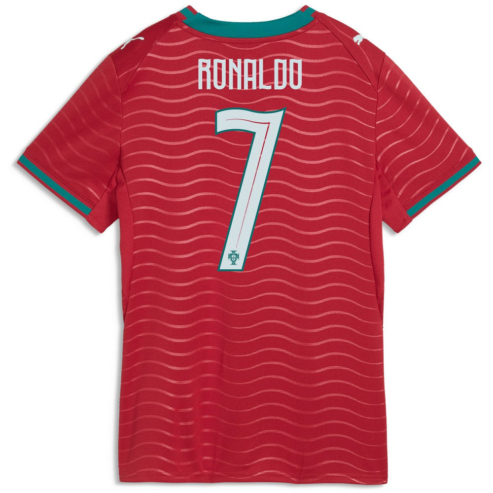 Cristiano Ronaldo Portugal National Team Women's 2026 Home Replica Jersey Red | Puma discount