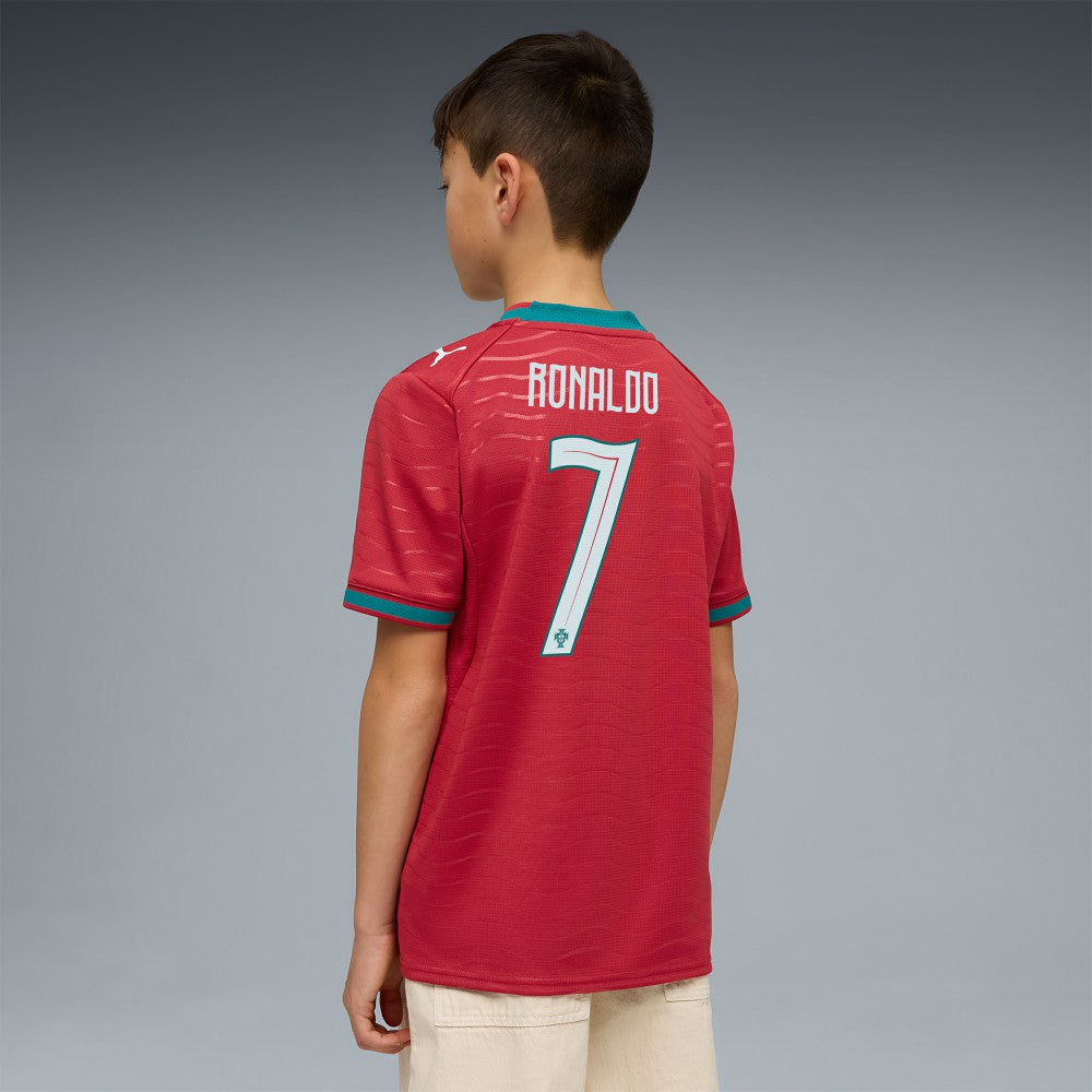 Cristiano Ronaldo Portugal National Team Youth 2026 Home Replica Jersey Red | Puma Sale