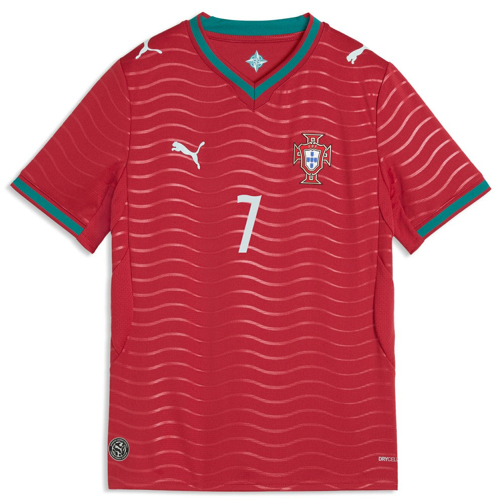 Cristiano Ronaldo Portugal National Team Youth 2026 Home Replica Jersey Red | Puma Sale