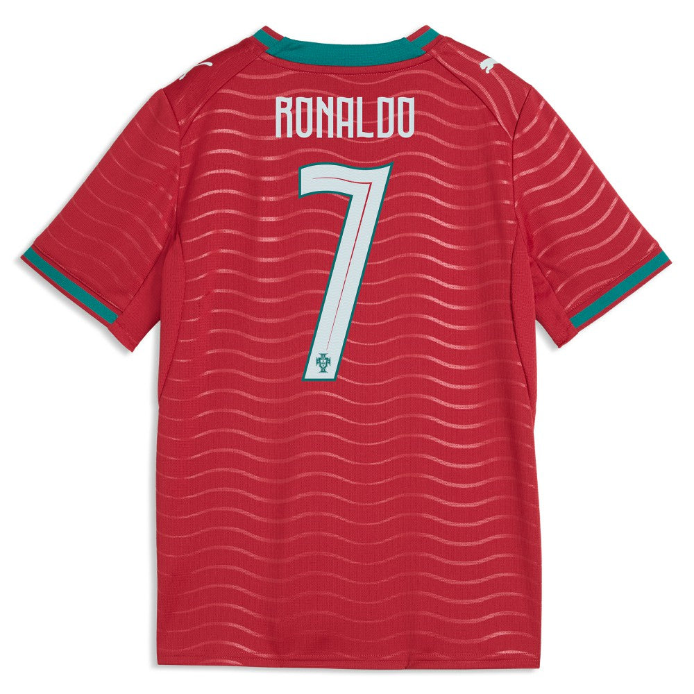 Cristiano Ronaldo Portugal National Team Youth 2026 Home Replica Jersey Red | Puma Sale