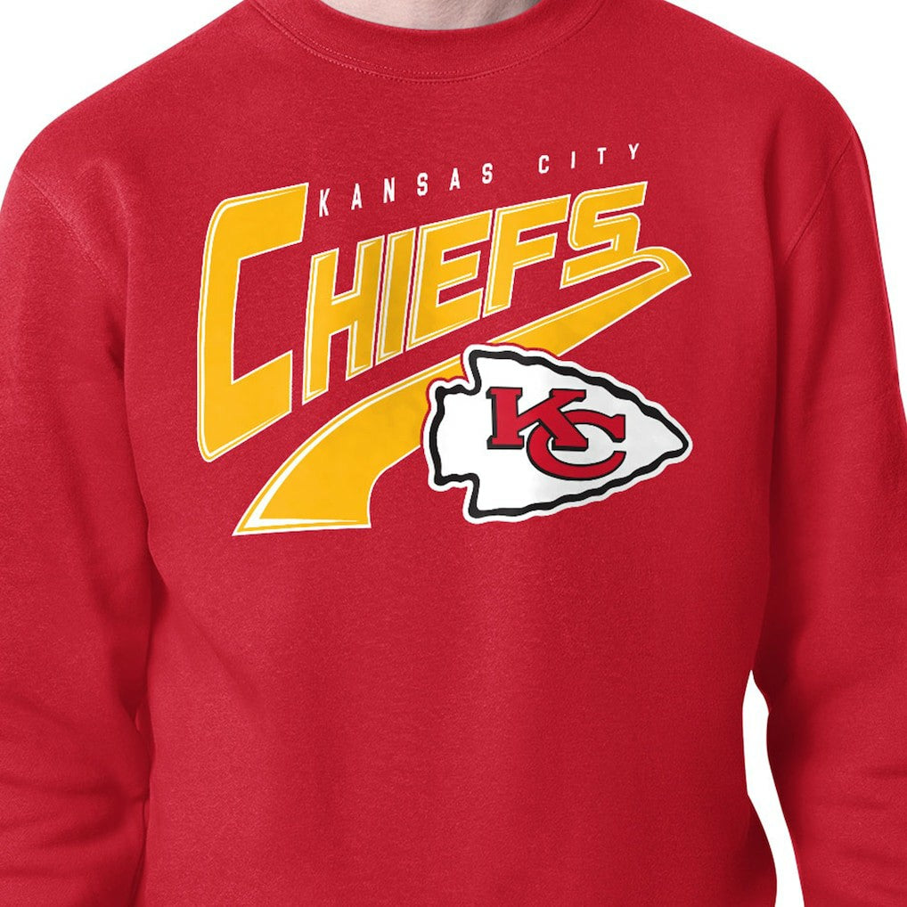 Kansas City Chiefs Starter Modern Tailsweep Fleece Sweatshirt Red | NFL