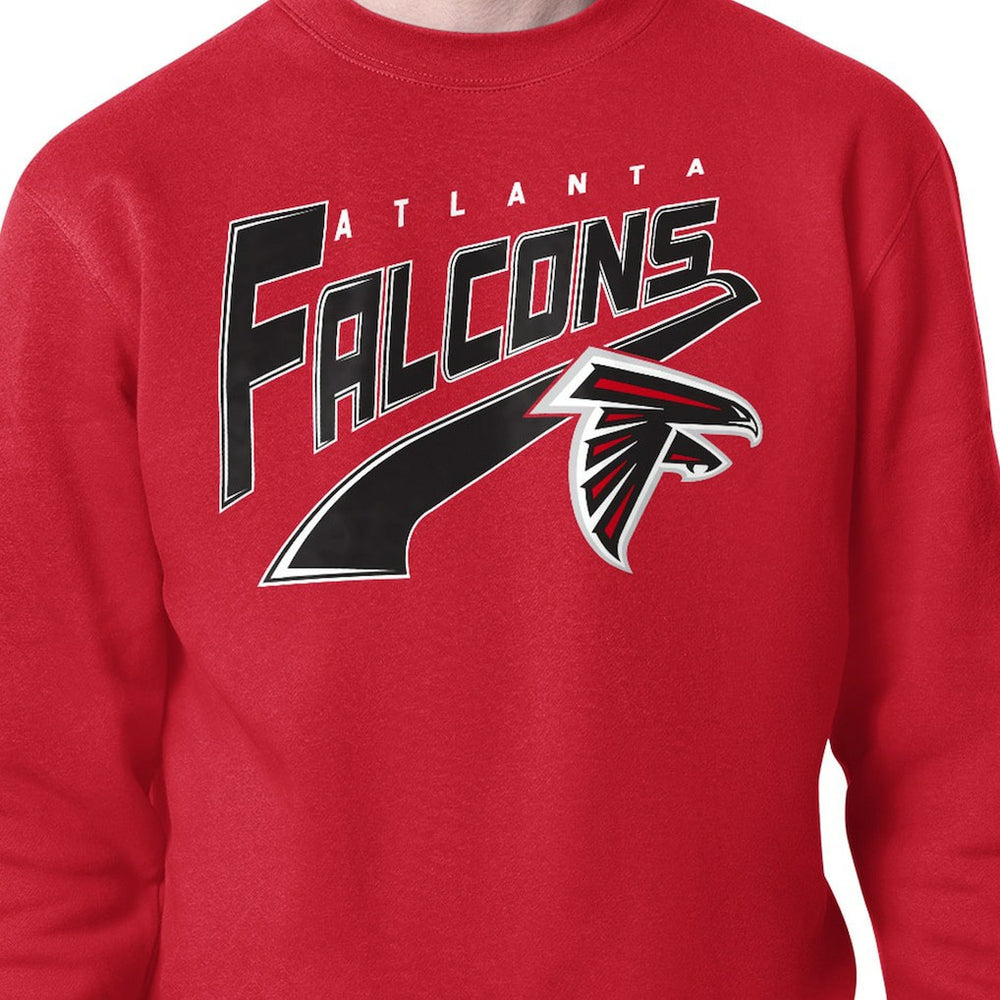 Atlanta Falcons Starter Modern Tailsweep Fleece Sweatshirt Red | NFL