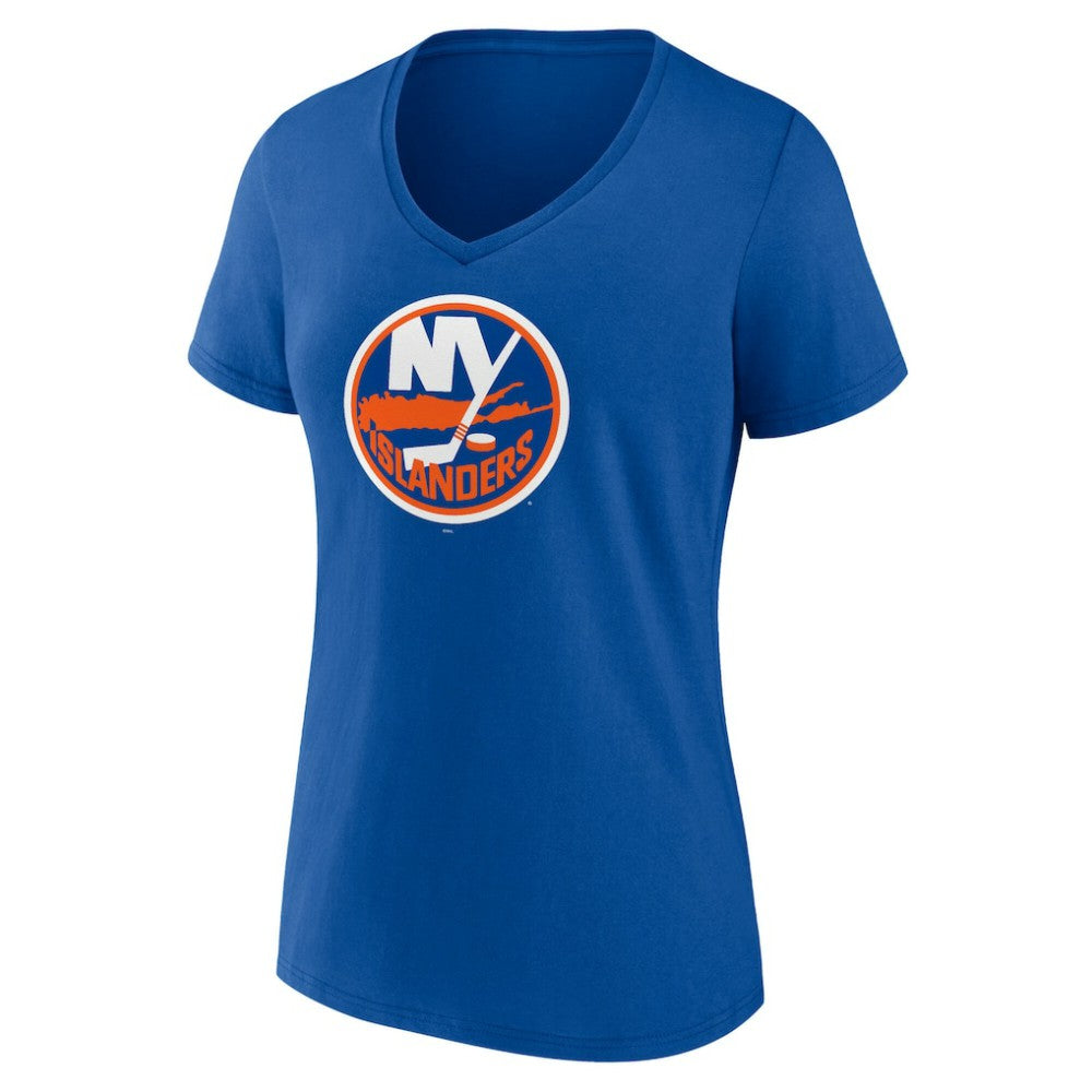New York Islanders Women's Mother's Day V-Neck T-Shirt - Royal - NHL