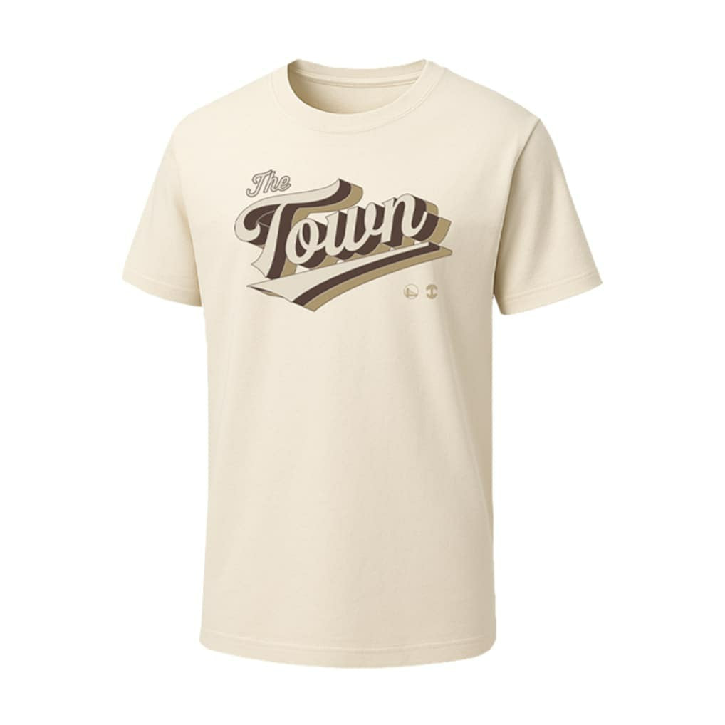 Golden State Warriors Oaklandish Unisex 2025/26 City Edition Vintage Wash T-Shirt Cream - NBA