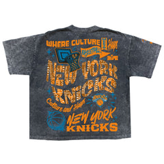 New York Knicks Culture Clash Collection Premium T-Shirt Black - NBA