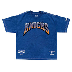 New York Knicks Drip & Dime Collection Premium T-Shirt Blue - NBA