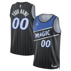Orlando Magic Jordan Brand Unisex Swingman Custom Jersey Statement Edition Black - NBA
