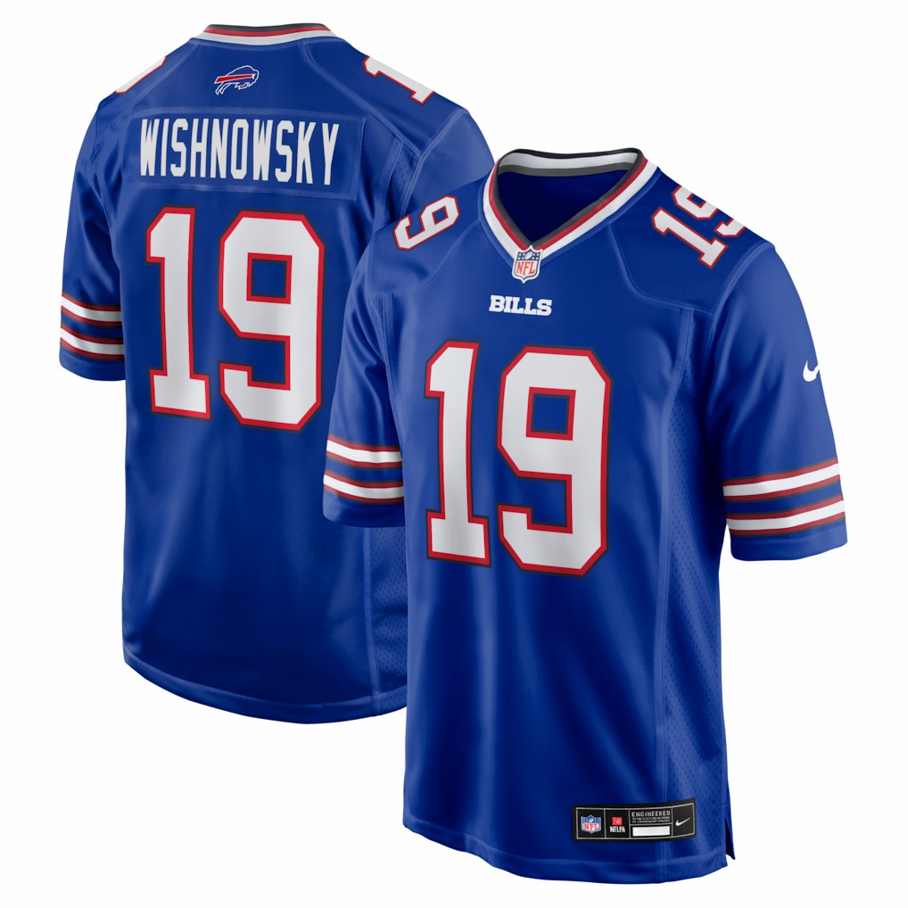 Mitch Wishnowsky Buffalo Bills Team Game Jersey Royal | Nike for Sale