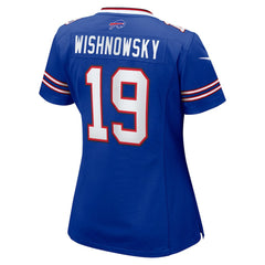 Mitch Wishnowsky Buffalo Bills Women's Team Game Jersey Royal | Nike for Sale