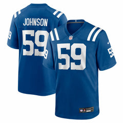Buddy Johnson Indianapolis Colts Team Game Jersey Royal | Nike for Sale