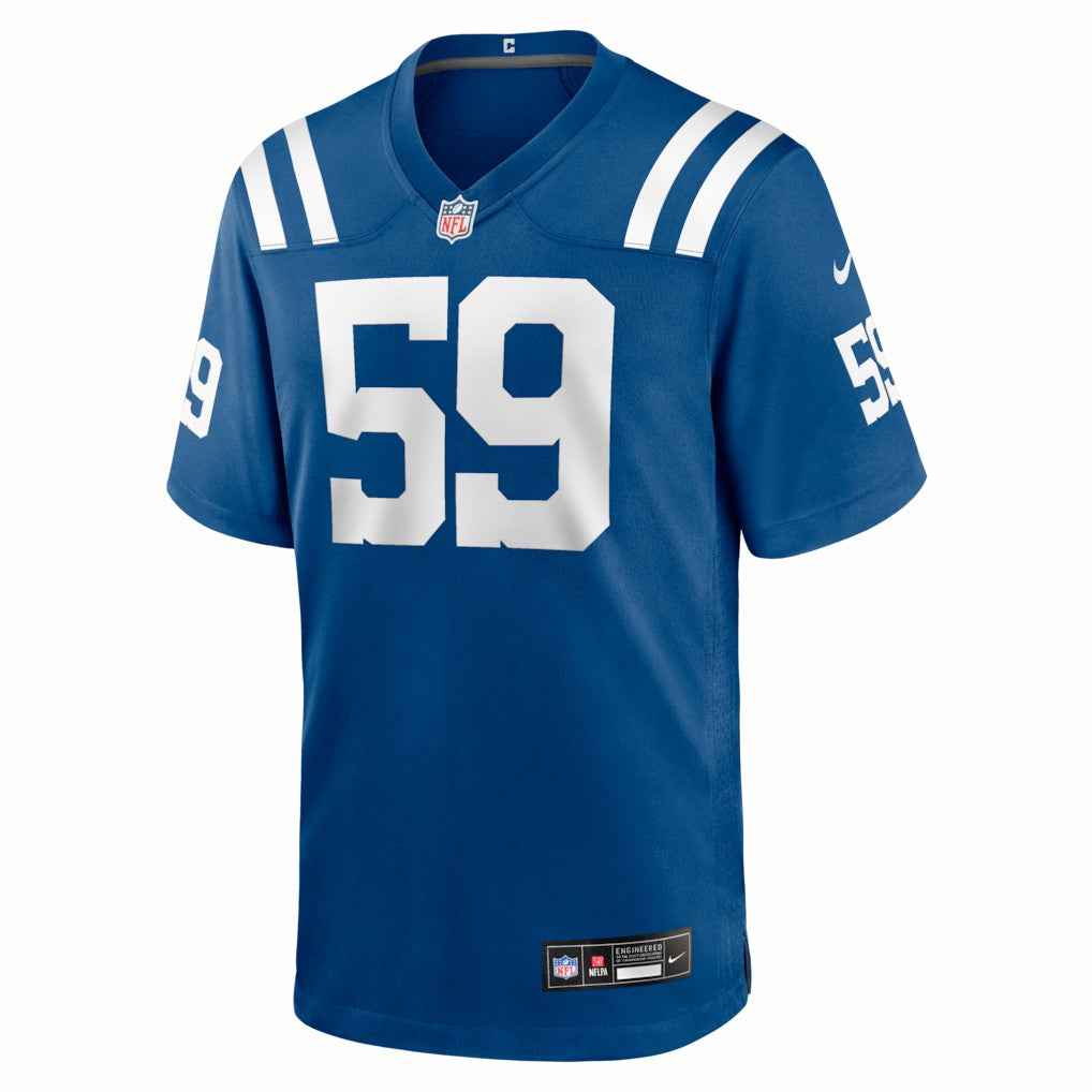 Buddy Johnson Indianapolis Colts Team Game Jersey Royal | Nike for Sale