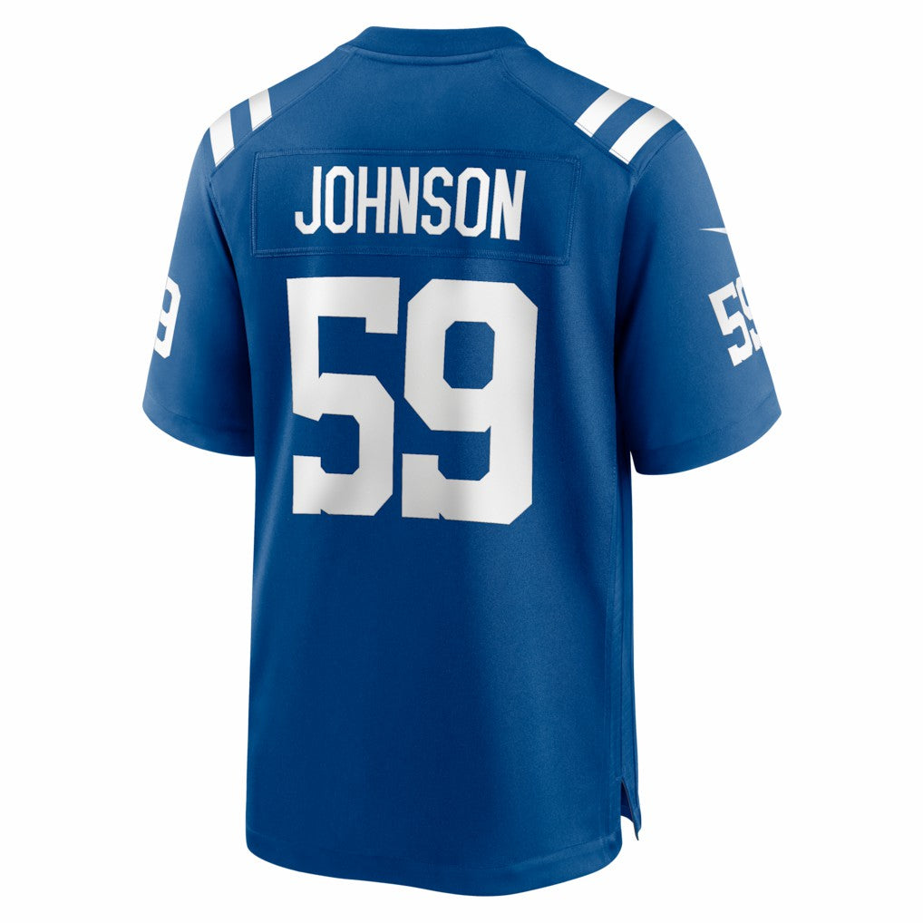 Buddy Johnson Indianapolis Colts Team Game Jersey Royal | Nike for Sale