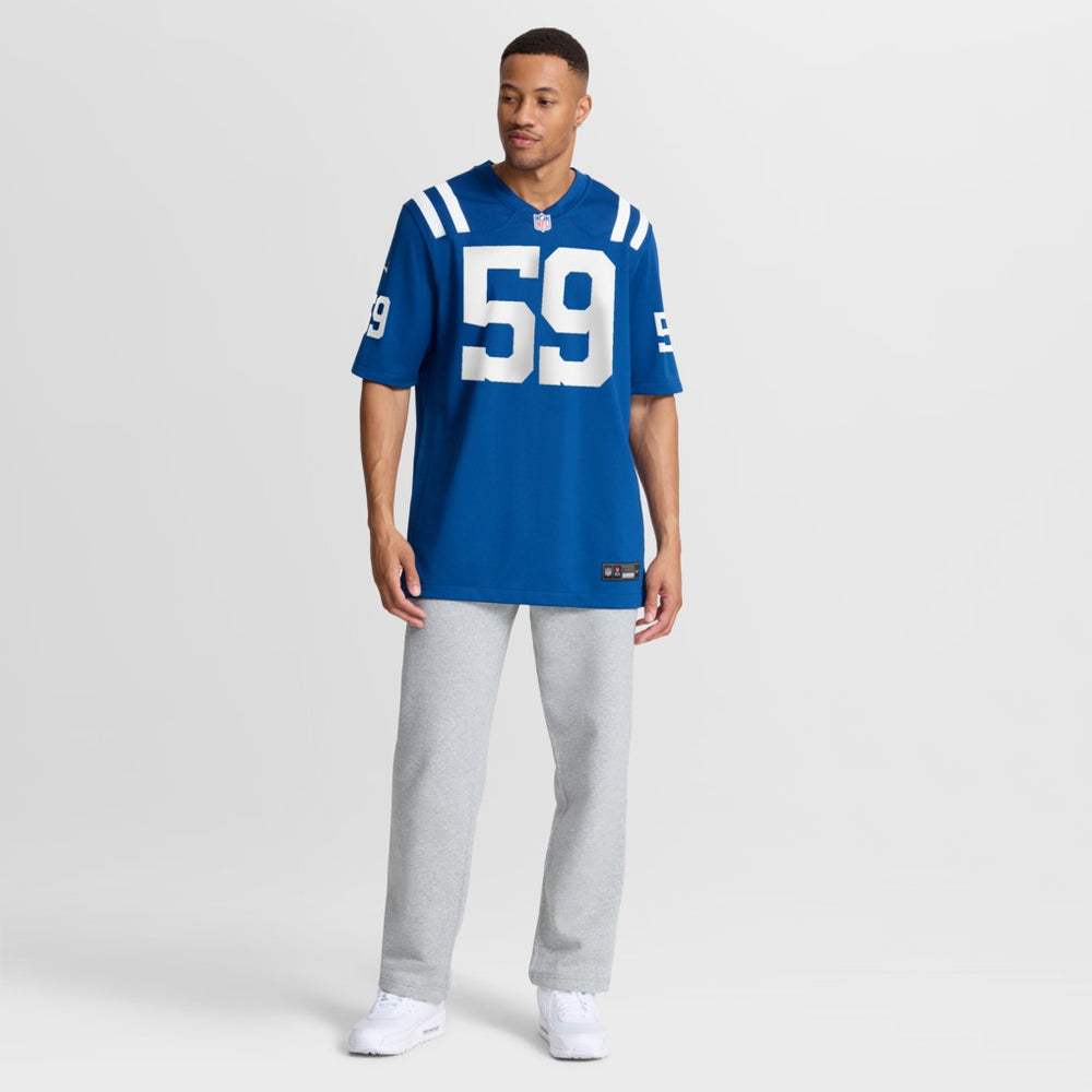 Buddy Johnson Indianapolis Colts Team Game Jersey Royal | Nike for Sale