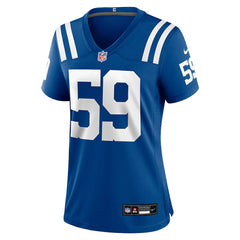 Buddy Johnson Indianapolis Colts Women's Team Game Jersey Royal | Nike for Sale